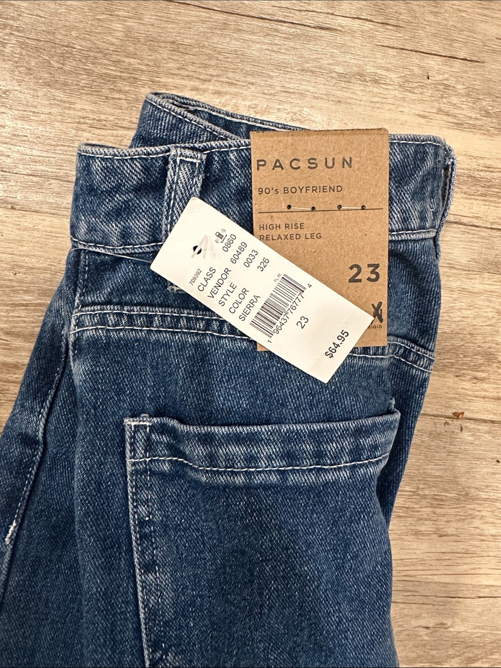 NWT PacSun Light Blue 90's Boyfriend Denim Jeans